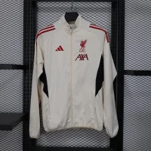 Liverpool Windbreaker  Yeollw  1:1 Quality Soccer Jersey  25-26