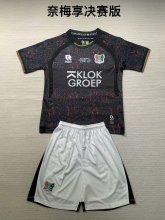 NEC Nijmegen home  kids  1:1 Quality Soccer Jersey   24-25