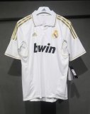Retro Real Madrid Home Player   1:1 Quality Soccer Jersey  2011-2012