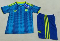 Colombia Away Kids Fans 1:1 Quality Soccer Jersey 26-27 (2026)