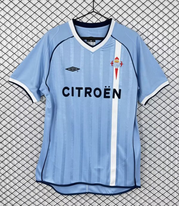 Retro Celta Home 1:1 Quality Soccer Jersey  2001-2002