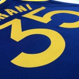 Golden State Warriors Blue V-Neck #35 DURANT 1:1 Quality NBA Season Jerseys 75 Year