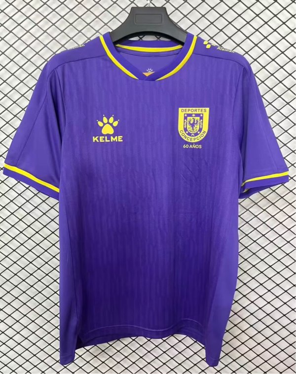 de Deportes Concepcion 60 Year purple Fans  1:1 Quality Soccer Jersey 25-26