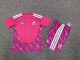 Mexico Goalkeeper Kids   1:1 Quality Soccer Jersey 26-27（2026）