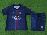 PSG Paris Home Kids player  1:1 Quality Soccer Jersey  25-26