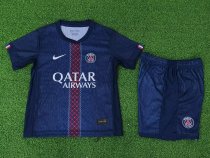 PSG Paris Home Kids player  1:1 Quality Soccer Jersey  25-26