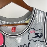 San Antonio Spurs Retro Graffiti #21 DUNCAN  1:1 Quality NBA  Season Jerseys 1998-1999
