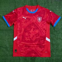 Czech Republic home Fans 1:1 Quality Soccer Jersey  24-25