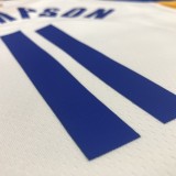 Golden State Warriors White V-Neck  #11 THOMPSON 1:1 Quality NBA Season Jerseys 2020