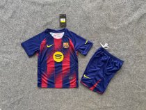 Barcelona Home  kids  1:1 Quality Soccer Jersey 25-26