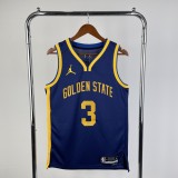 Golden State Warriors Blue Jordan #3 PAUL 1:1 Quality NBA Season Jerseys 2023