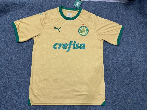 Palmeiras third away fans 1:1 Quality Soccer Jersey    24-25