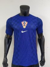 Croatia Away Player 1:1 Quality Soccer Jersey   26-27（2026）