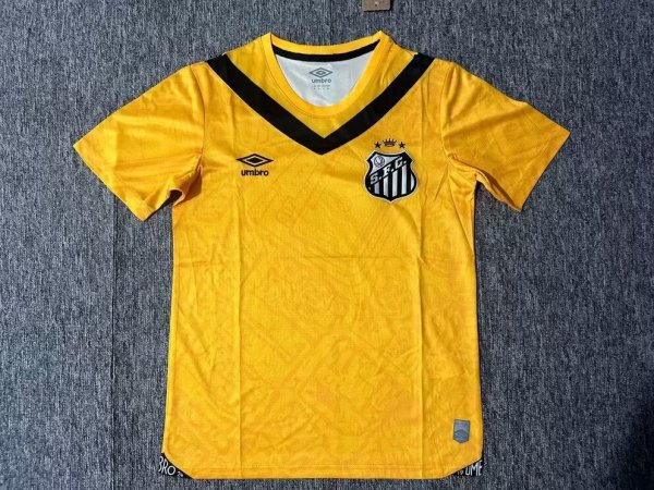 Santos Special Edition yollow  fans 1:1 Quality Soccer Jersey  24-25