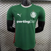 Palmeiras Home Player 1:1 Quality Soccer Jersey   26-27 (有广告)