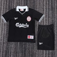 Retro Liverpool  Third Away Kids   1:1 Quality Soccer Jersey 1995-1996