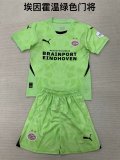 PSV Eindhoven goalkeeper kids 1:1 Quality Soccer Jersey   24-25