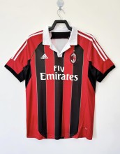Retro AC Home Fans 1:1 Quality Soccer Jersey  2012-2013