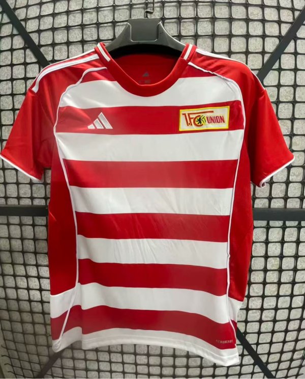 Union Berlin Home Fans 1:1 Quality Soccer Jersey 25-26