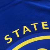 Golden State Warriors Blue V-Neck #35 DURANT 1:1 Quality NBA Season Jerseys 75 Year