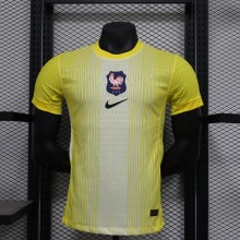 France  goalkeeper Player yollow   1:1 Quality Soccer Jersey  25-26