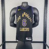 Los Angeles Lakers City Edition  Black  #6 JAMES 1:1 Quality NBA Season Jerseys  2026