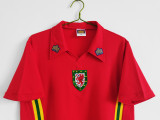 Retro Welsh home 1:1 Quality Soccer Jersey  1976