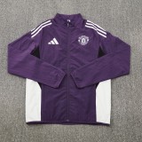 Manchester United Windbreaker Purple 1:1 25-26
