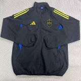 spain Windbreaker  Black 1:1 Quality Soccer Jersey  25-26