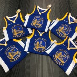 Golden State Warriors Blue V-Neck #35 DURANT 1:1 Quality NBA Season Jerseys 75 Year