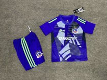 Colo-Colo Purple goalkeeper uniform Kids  25-26