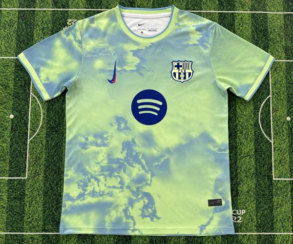 Barcelona  Special Edition Green fans   1:1 Quality Soccer Jersey  25-26