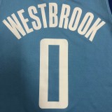 Houston Rockets City Edition  Blue #0 WESTBROOK 1:1 Quality NBA  Season Jerseys 2021