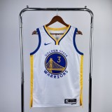 Golden State Warriors  V-neck White #3 POOLE 1:1 Quality NBA Season Jerseys 2023