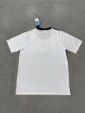 Adidas Clover T-shirt  White Fans 1:1 Quality Soccer Jersey  25-26