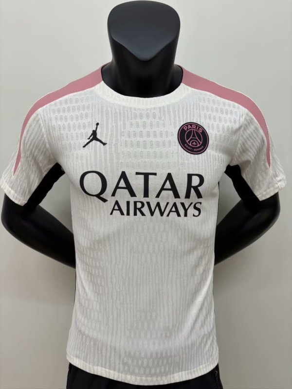 PSG Paris Special Edition player  White  1:1 Quality Soccer Jersey  25-26
