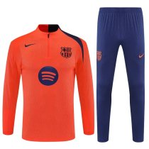 Barcelona Training  Tracksuit Orange (Kids And Man )  1:1  25-26