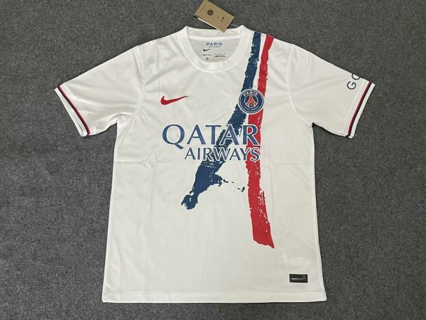 PSG Paris away fans 1:1 Quality Soccer Jersey    24-25