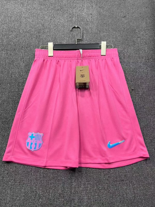 Barcelona Away Fans Pant Pants Shorts    1:1 Quality Soccer Jersey 25-26