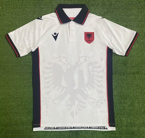 Albania Away Fans  1:1 Quality Soccer Jersey  23-24