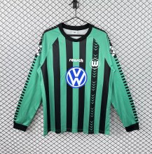 Retro Wolfsburg  Away Long Sleeve Fans 1:1 Quality Soccer Jersey  1994-1995