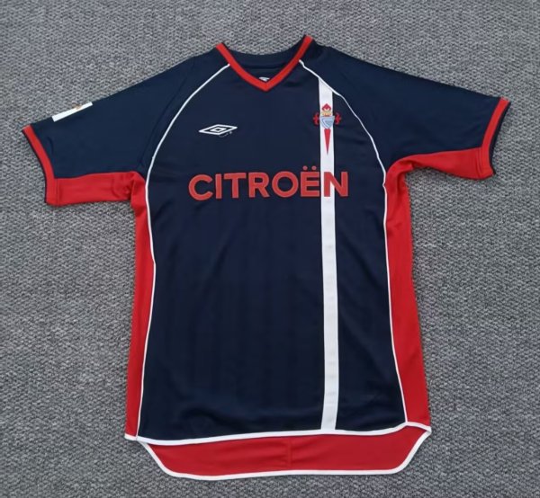 Retro Celta Away 1:1 Quality Soccer Jersey  2001-2003