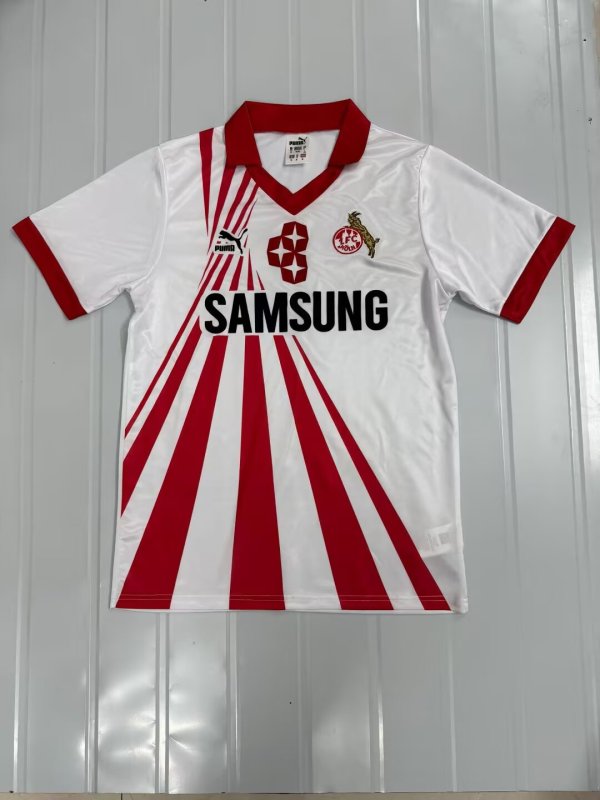 Koln Home Fans 1:1 Quality Soccer Jersey 1990-1991