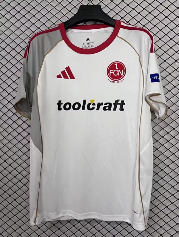 FC Nurnberg  Away Fans 1:1 Quality Soccer Jersey  25-26