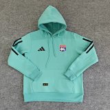 Lyon Hoodie Black Blue Green  Red  Grey  White Jacket  Tracksuit  1:1 Quality Soccer Jersey  25-26
