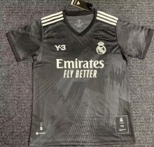 Real Madrid  Y-3  Fans  Black  1:1 Quality Soccer Jersey    2021-202