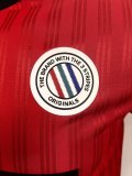 Adidas Clover Oasis  T-shirt  Red Fans 1:1 Quality Soccer Jersey  25-26