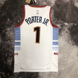 Denver Nuggets  City Edition White #1 PORTER JR. 1:1 Quality NBA  Season Jerseys 2023