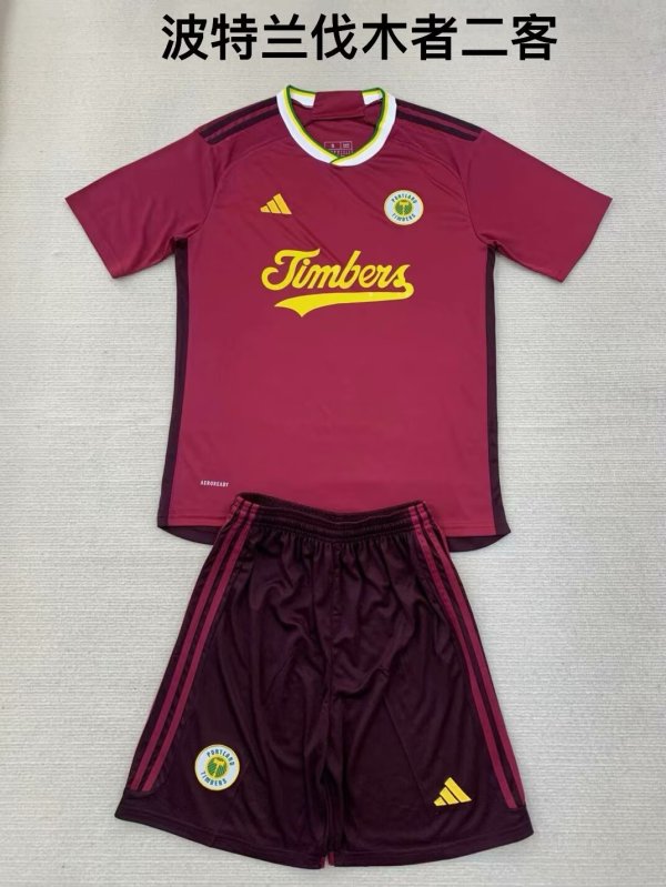 Portland Timbers  third away Kids  1：1  24-25