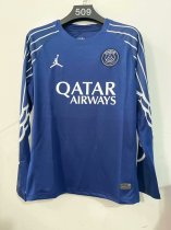 PSG Paris three away long fans  1:1 Quality Soccer Jersey   24-25